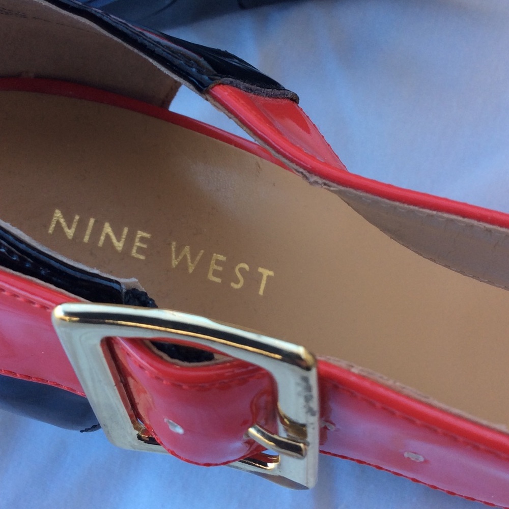 NWOT Nine West Play It Cool wedge heel sandals - Picture 9 of 10